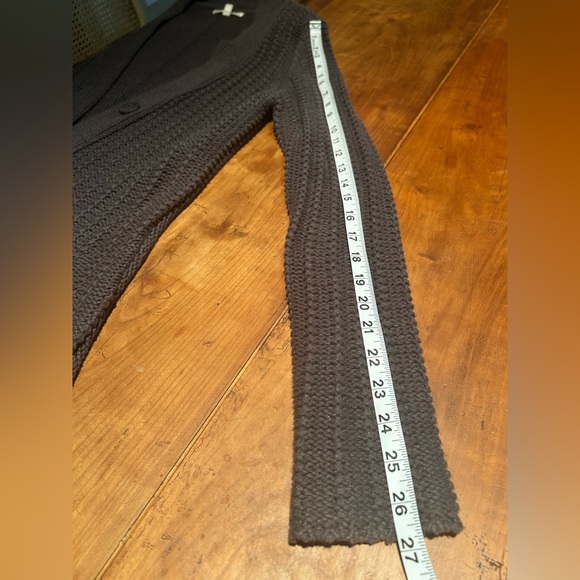 CAbi Gray Long Knit Cardigan/Coat - Picture 8 of 8